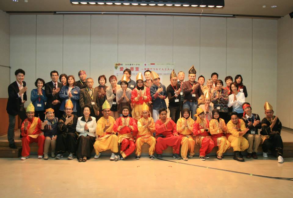 Tim Kesenian PPI Gifu bersama Panitia